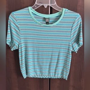 wild fable striped crop top